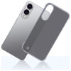 3MK Just20g Matt Case suojakuori Samsung Galaxy S25 Edge -puhelimelle, musta