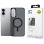 3MK Smoke MagCase suojakuori Samsung Galaxy S25 Edge -puhelimelle, musta