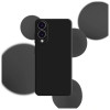 3MK silikonikuori Samsung Galaxy S25 Edge, musta
