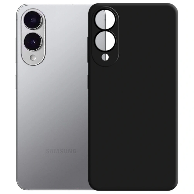 3MK silikonikuori Samsung Galaxy S25 Edge, musta