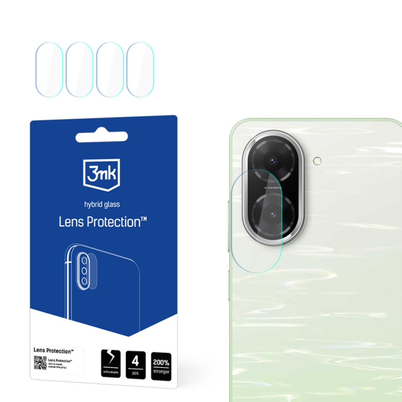 3MK Lens Protection hybridilasi kameran linssille Xiaomi Redmi A5 4G (4 kpl)