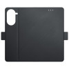 3MK Wallet Case lompakkokotelo POCO C71 4G / Redmi A5 4G -puhelimille, musta