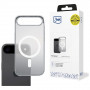3MK Frosty MagCase kuori Apple iPhone Airille, valkoinen