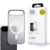 3MK Frosty MagCase kuori Apple iPhone Airille, valkoinen