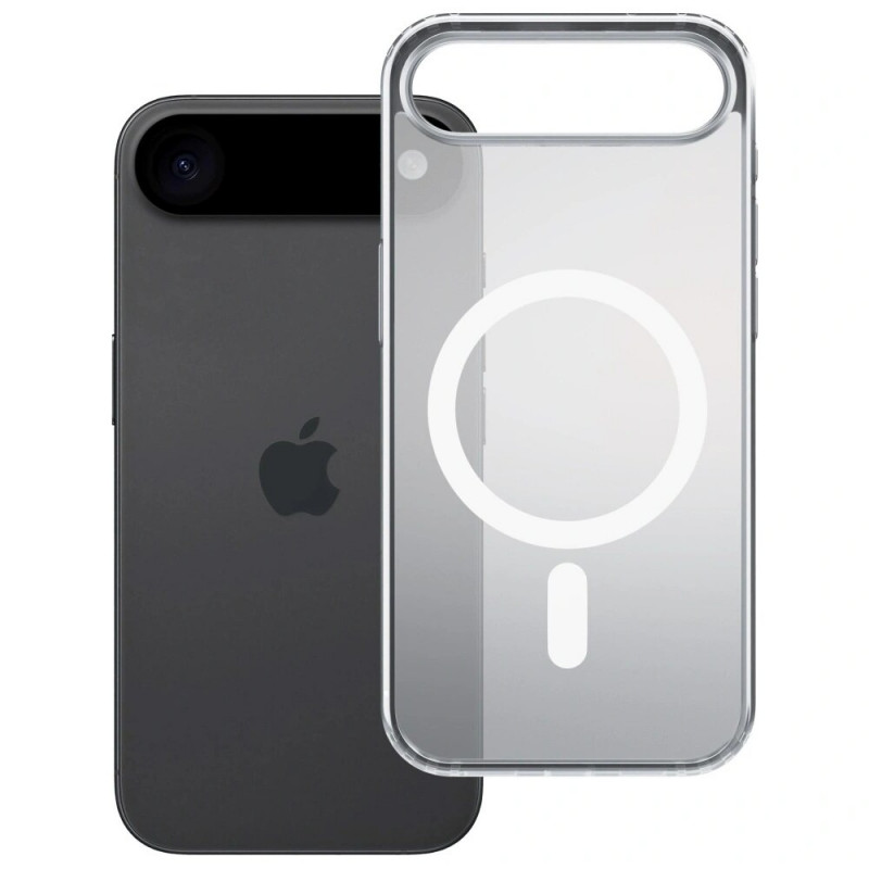 3MK Frosty MagCase kuori Apple iPhone Airille, valkoinen
