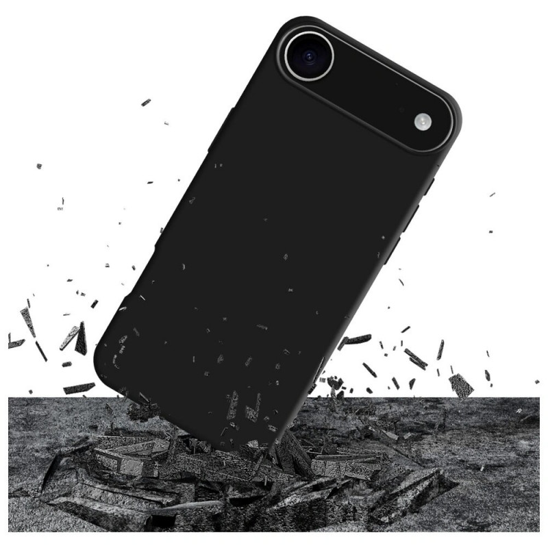 3mk Matt Case Pro kuori Apple iPhone Airille, mattamusta