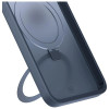 3mk Smoke Case Mag&Stand kuori Apple iPhone Airille, musta