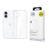 3MK Clear MagCase kuori Apple iPhone 17:lle, läpinäkyvä