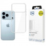 3mk Clear Case suojakuori Apple iPhone 17 Pro / 18 Pro -puhelimille, läpinäkyvä