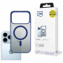 3mk Frosty MagCase -suojakuori Apple iPhone 17 Pro Max, sininen