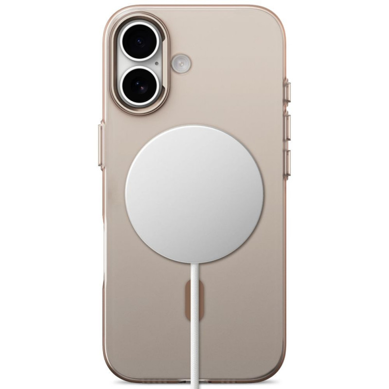 Tech-Protect MagZero MagSafe -suojakuori Apple iPhone 17:lle, matta Desert Gold