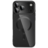 Tech-Protect MagFlex MagSafe -suojakuori Apple iPhone 17 Pro / 18 Pro -puhelimelle, kiiltävä musta