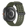 Tech-Protect Iconband Pro -ranneke Samsung Galaxy Watch Ultra 1 / 2 (2024-2026) -kelloon, 47 mm, sotilaanvihreä