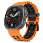 Tech-Protect Iconband Pro -ranneke Samsung Galaxy Watch Ultra 1 / 2 (2024-2026) -kelloon, 47 mm, oranssi/musta