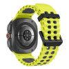 Tech-Protect Iconband Pro -ranneke Samsung Galaxy Watch Ultra 1 / 2 (2024-2026) -kelloon, 47 mm, limetinvihreä/musta