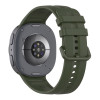 Tech-Protect Silicone Evo -ranneke Samsung Galaxy Watch 8 / 9 / Classic (40 / 44 / 46 mm) -kelloon, sotilaanvihreä