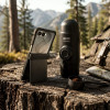Tech-Protect Kevlar Pro -suojakuori Samsung Galaxy Z Flip 8 -puhelimelle, musta