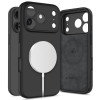Tech-Protect Silicone MagSafe -suojakuori Apple iPhone 17 Pro Max -puhelimelle, musta