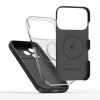 Tech-Protect Silicone MagSafe -suojakuori Apple iPhone 17 Pro Max -puhelimelle, musta