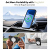 Tech-Protect Silicone MagSafe -suojakuori Apple iPhone 17 Pro Max -puhelimelle, musta