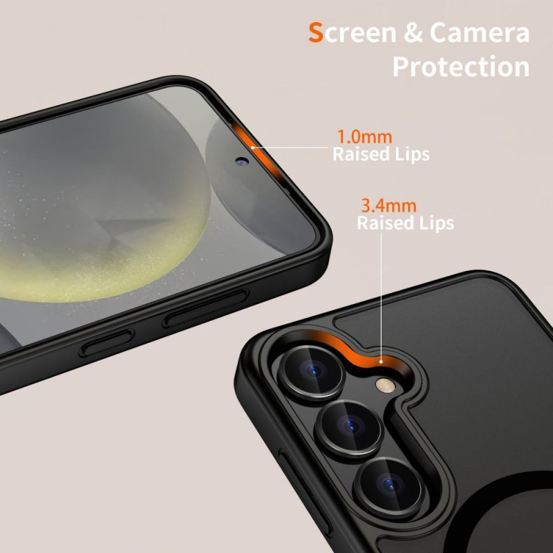 Tech-Protect MagMat MagSafe -suojakuori Google Pixel 10 / 10 Pro -puhelimille, mattamusta