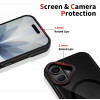 Tech-Protect MagHybrid MagSafe -suojakuori Apple iPhone 17 -puhelimelle, musta/punainen