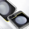 Tech-Protect Flexair Hybrid MagSafe -kotelo Samsung Galaxy Z Flip 6 / 7 FE, läpinäkyvä