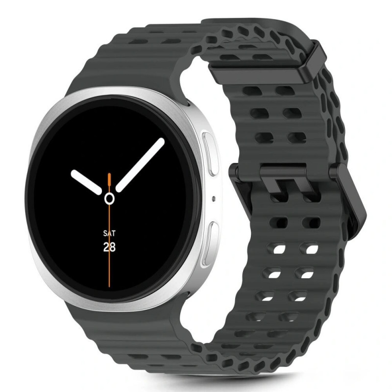 Tech-Protect Iconband Pro -ranneke Samsung Galaxy Watch 8 / 9 / Classic 40/44/46 mm, musta