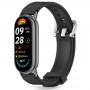 Tech-Protect IconBand Classic -ranneke Xiaomi Smart Band 8 / 9 / 10 / NFC -laitteelle, musta