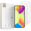 Tech-Protect Glass Fit+ karkaistu lasi Google Pixel 9 / 9 Pro / 10 / 10 Pro / 11 / 11 Pro -puhelimille, läpinäkyvä (2 kpl)