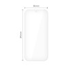 Tech-Protect Glass Fit+ karkaistu lasi Google Pixel 9 / 9 Pro / 10 / 10 Pro / 11 / 11 Pro -puhelimille, läpinäkyvä (2 kpl)