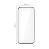 Tech-Protect Glass Fit+ panssarilasi Xiaomi Redmi 15 4G / 5G -puhelimelle, musta (2 kpl)