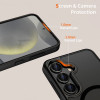 Tech-Protect MagMat MagSafe -suojakuori, Samsung Galaxy S25 FE, mattamusta