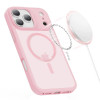 Tech-Protect MagMat MagSafe suojakuori Apple iPhone 17 Pro -puhelimelle, matta vaaleanpunainen