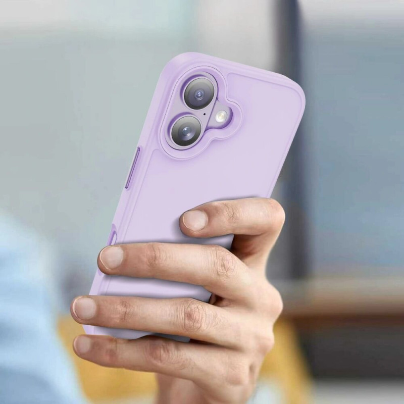 Tech-Protect MagMat suojakuori Apple iPhone 17 -puhelimelle, matta laventeli