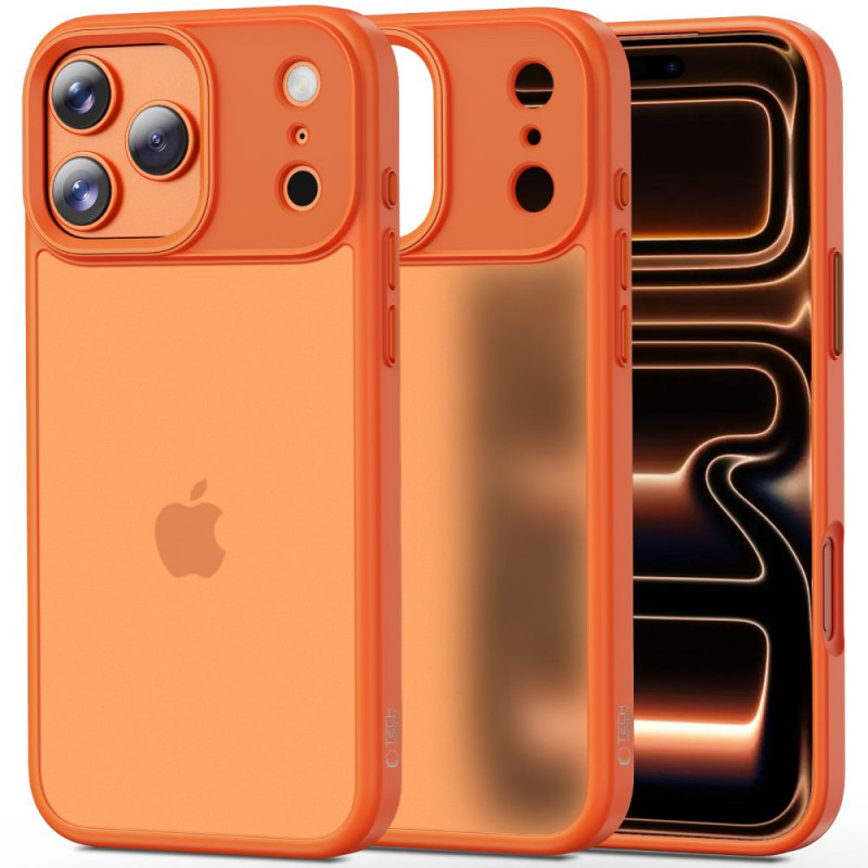 Tech-Protect MagMat suojakuori Apple iPhone 17 Pro -puhelimelle, matta kosminen oranssi