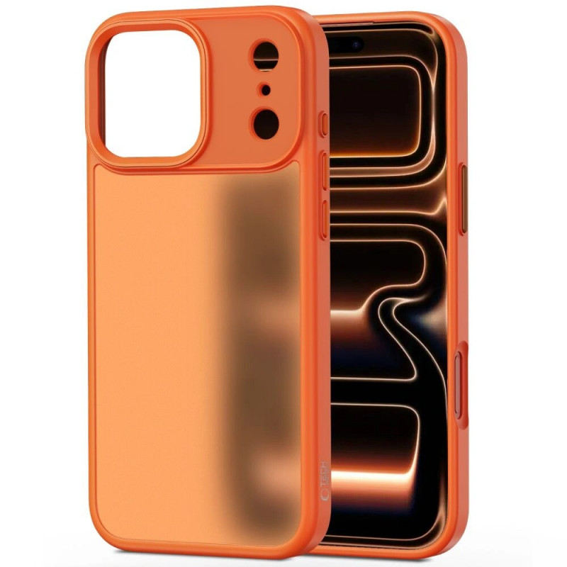 Tech-Protect MagMat suojakuori Apple iPhone 17 Pro -puhelimelle, matta kosminen oranssi