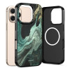 Tech-Protect Lamano MagSafe -kotelo Apple iPhone 16 Pro Max -puhelimelle, Verde Aura