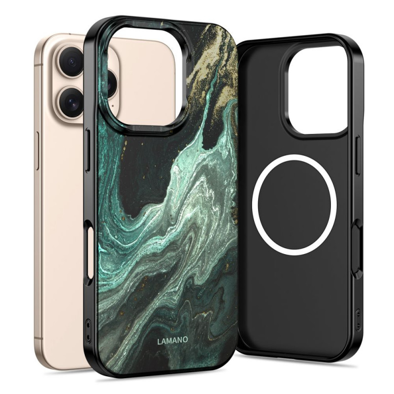 Tech-Protect Lamano MagSafe -kotelo Apple iPhone 16 Pro Max -puhelimelle, Verde Aura