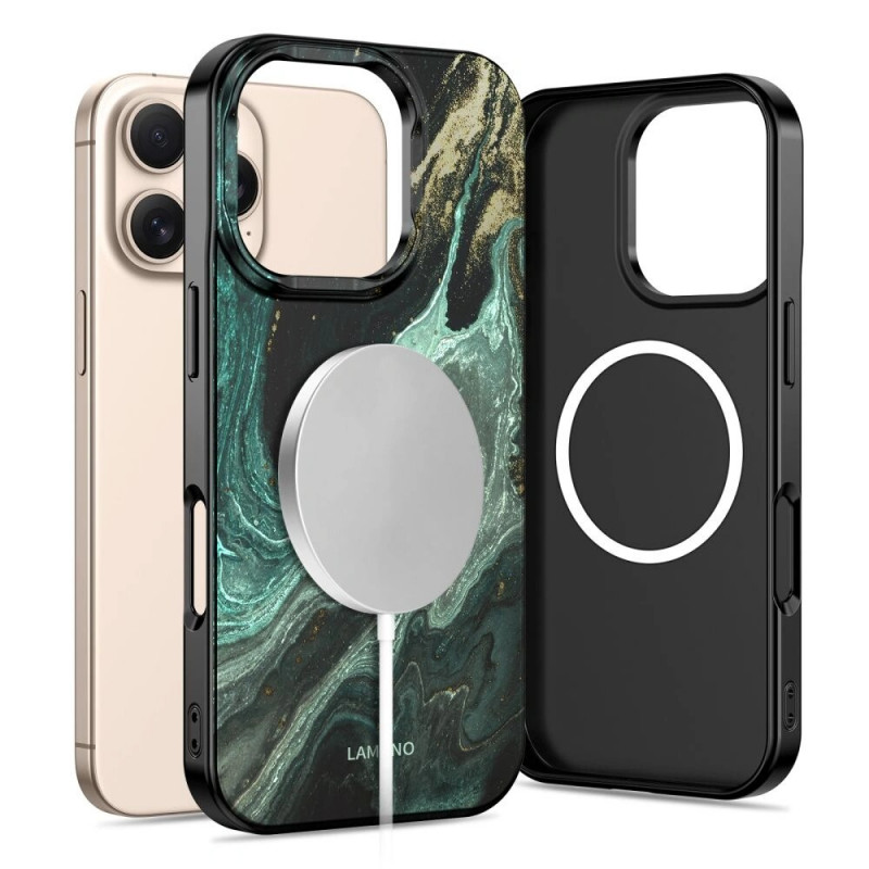 Tech-Protect Lamano MagSafe -kotelo Apple iPhone 16 Pro Max -puhelimelle, Verde Aura