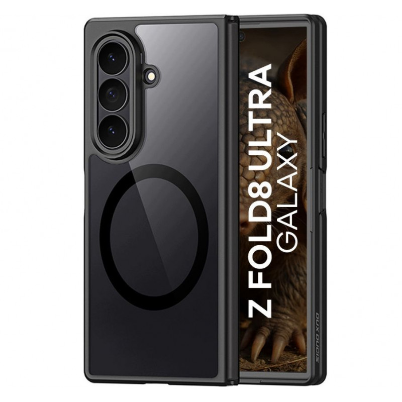 Dux Ducis Aimo Hybrid -suojakuori Samsung Galaxy Z Fold8 Ultra, MagSafe-tuella, musta