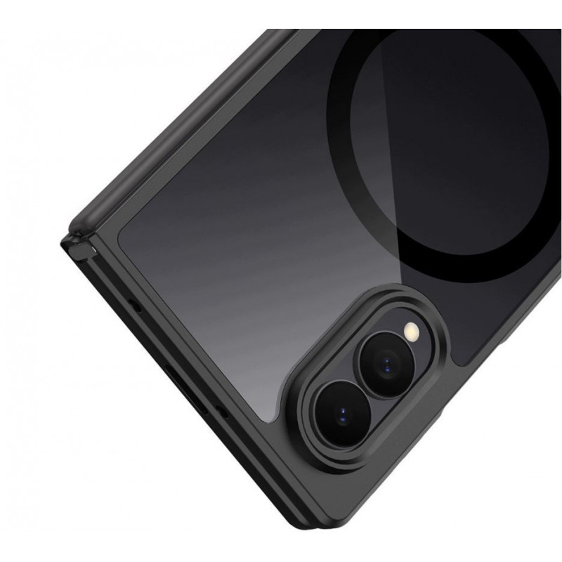 Dux Ducis Aimo Hybrid -suojakuori Samsung Galaxy Z Fold8, magneettinen, musta