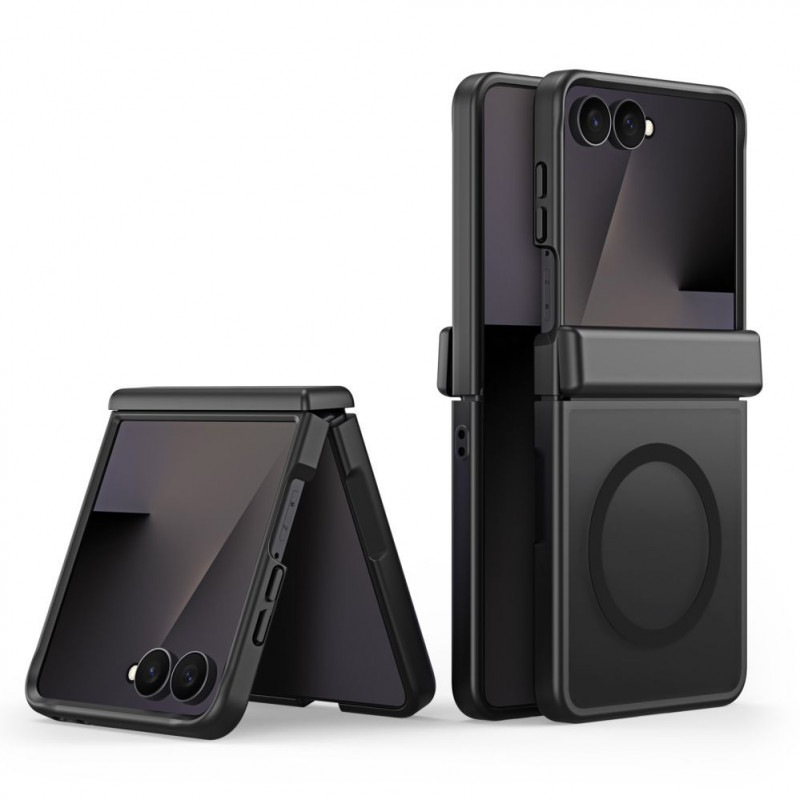 Dux Ducis Yind hybridisuojakotelo Samsung Galaxy Z Flip8, MagSafe, musta