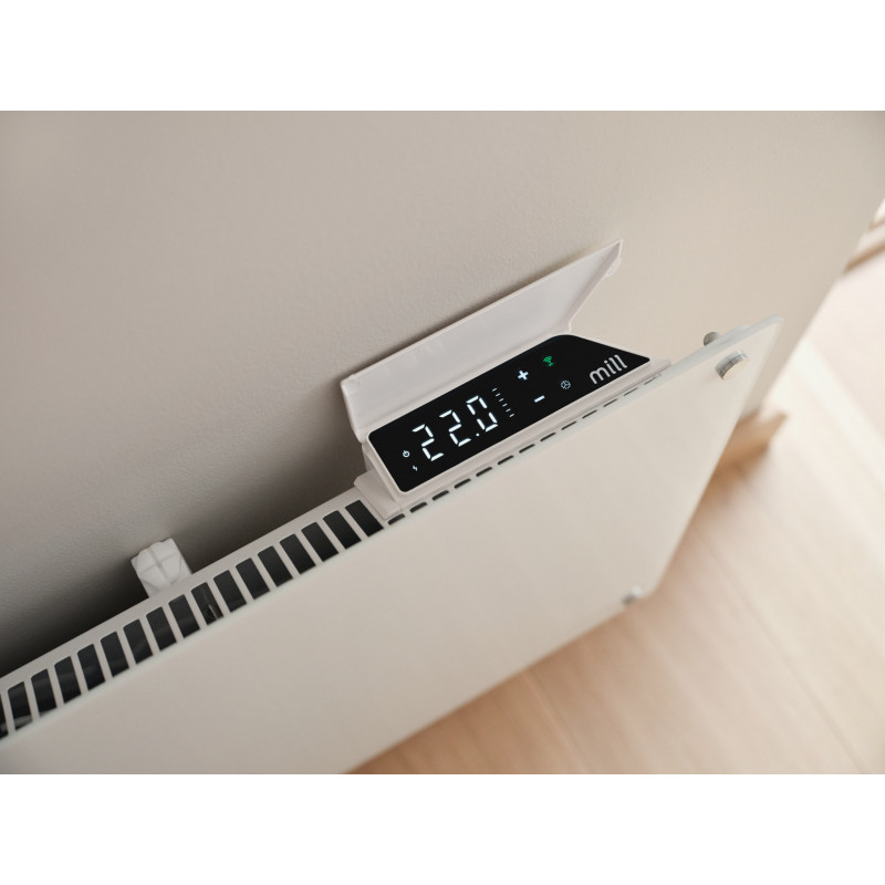 Mill Glass Smart WiFi Gen. 4 GL400WIFI4 paneelilämmitin, 400 W, valkoinen, IPX4