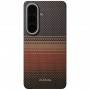 PITAKA Edge Case MagSafe -kotelo Samsung Galaxy S26+ -puhelimelle, auringonlasku