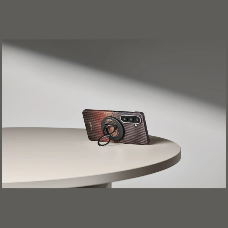 PITAKA Edge Case MagSafe -kotelo Samsung Galaxy S26+ -puhelimelle, auringonlasku