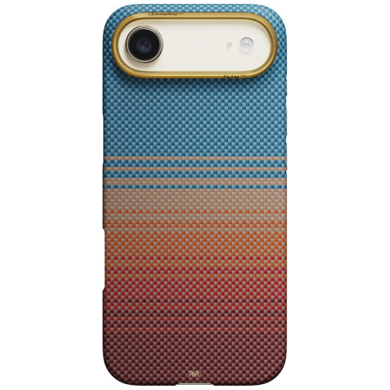 PITAKA Edge Case California Dream 01 -kuori Apple iPhone Airille, auringonlasku