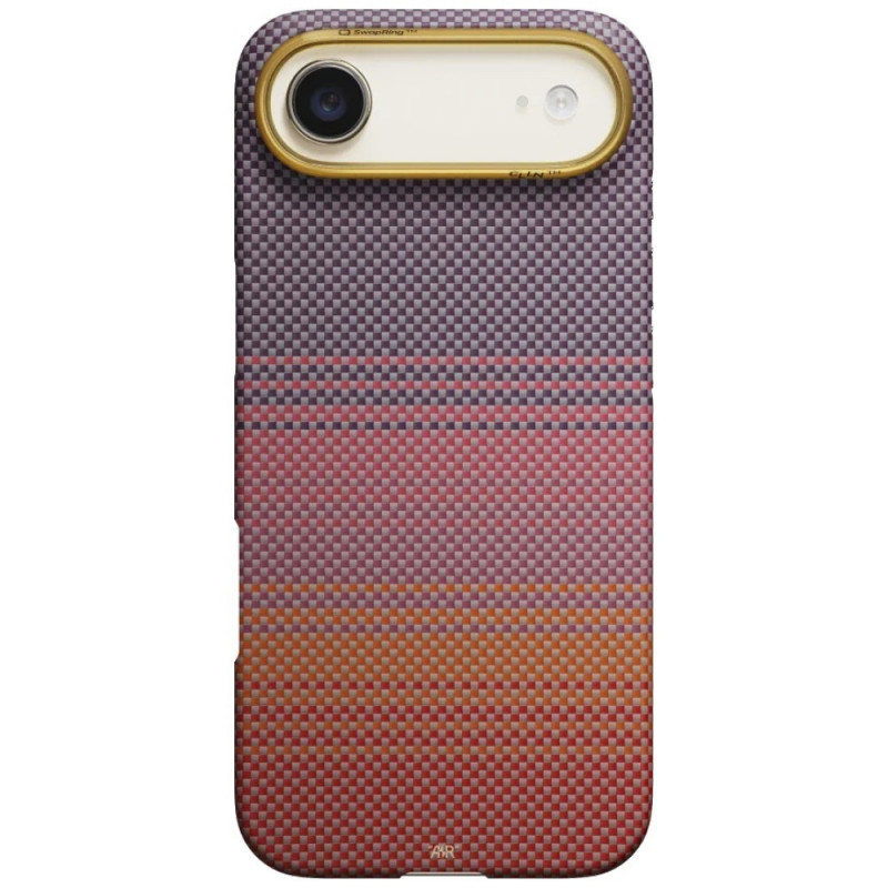 PITAKA Edge Case California Dream 02 -kuori Apple iPhone Airille, auringonlasku