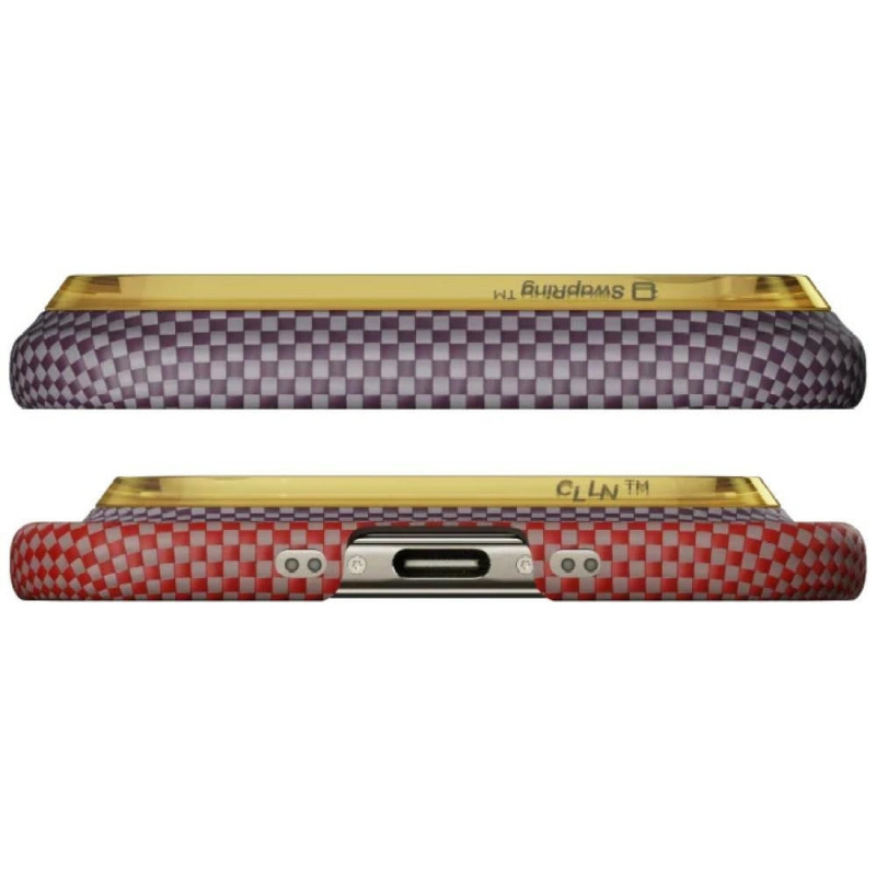 PITAKA Edge Case California Dream 02 -kuori Apple iPhone Airille, auringonlasku