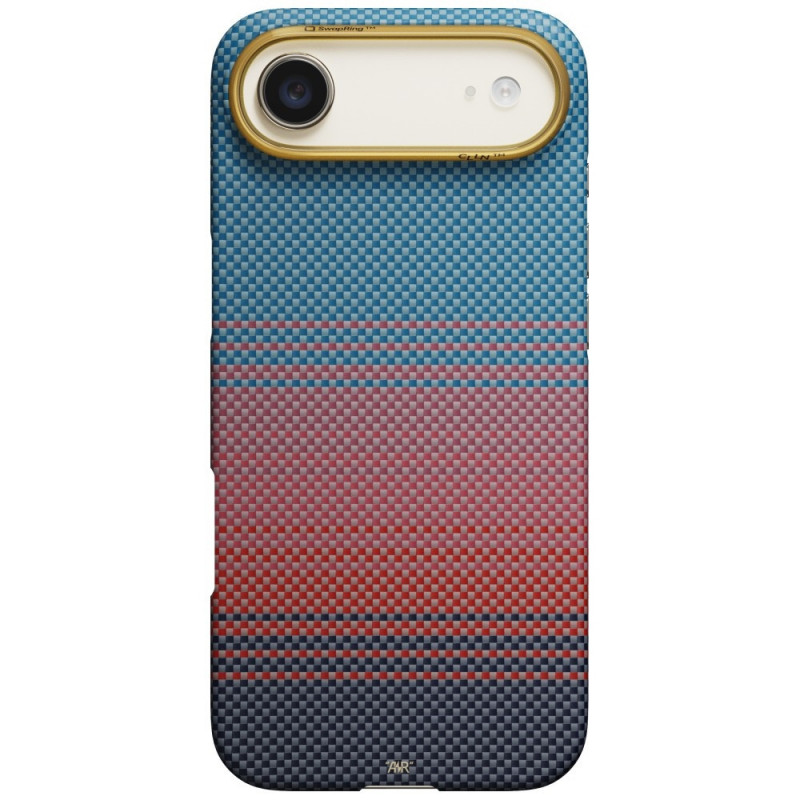 PITAKA Edge Case California Dream 03 -kuori Apple iPhone Airille, auringonlasku